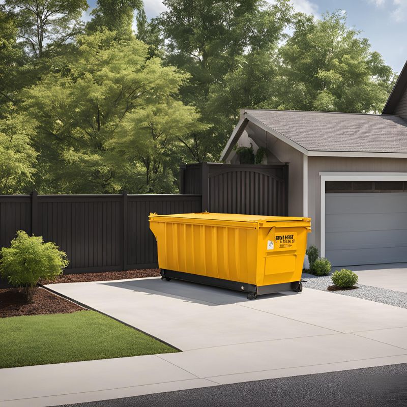 Residential roll-off dumpsters